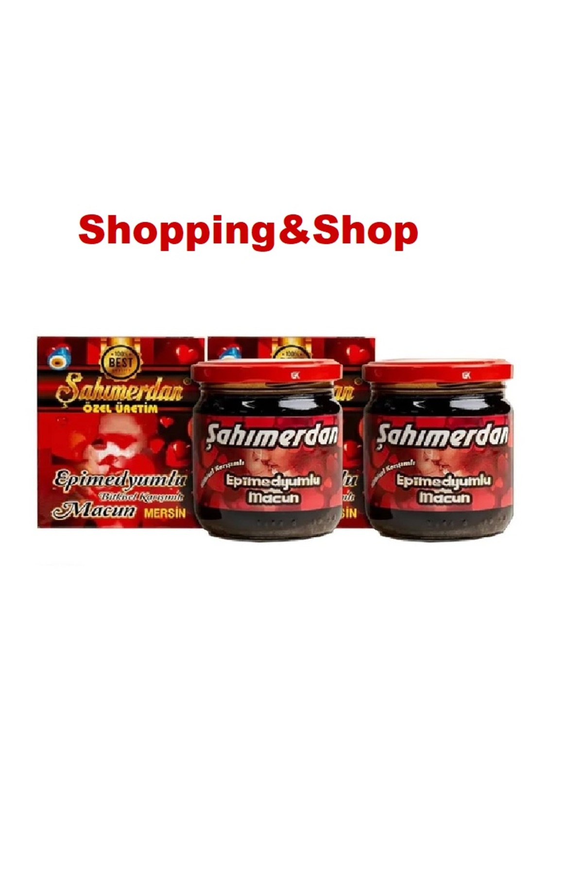 Şahımerdan Shopping&Shopp Kuvvet Mesir Atom Bitkisel Macun 240 gr X 2 KUTU — 868545