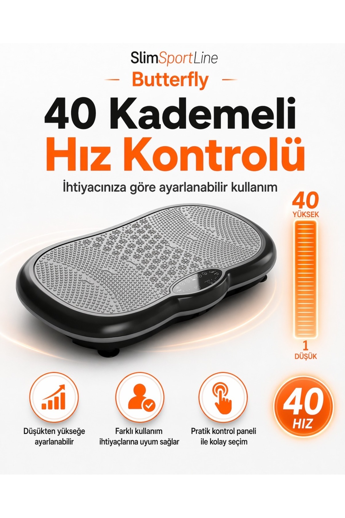 SlimSportLine 3D ÇİFT MOTORLU SALINIM VE TİTREŞİMLİ ZAYIFLAMA