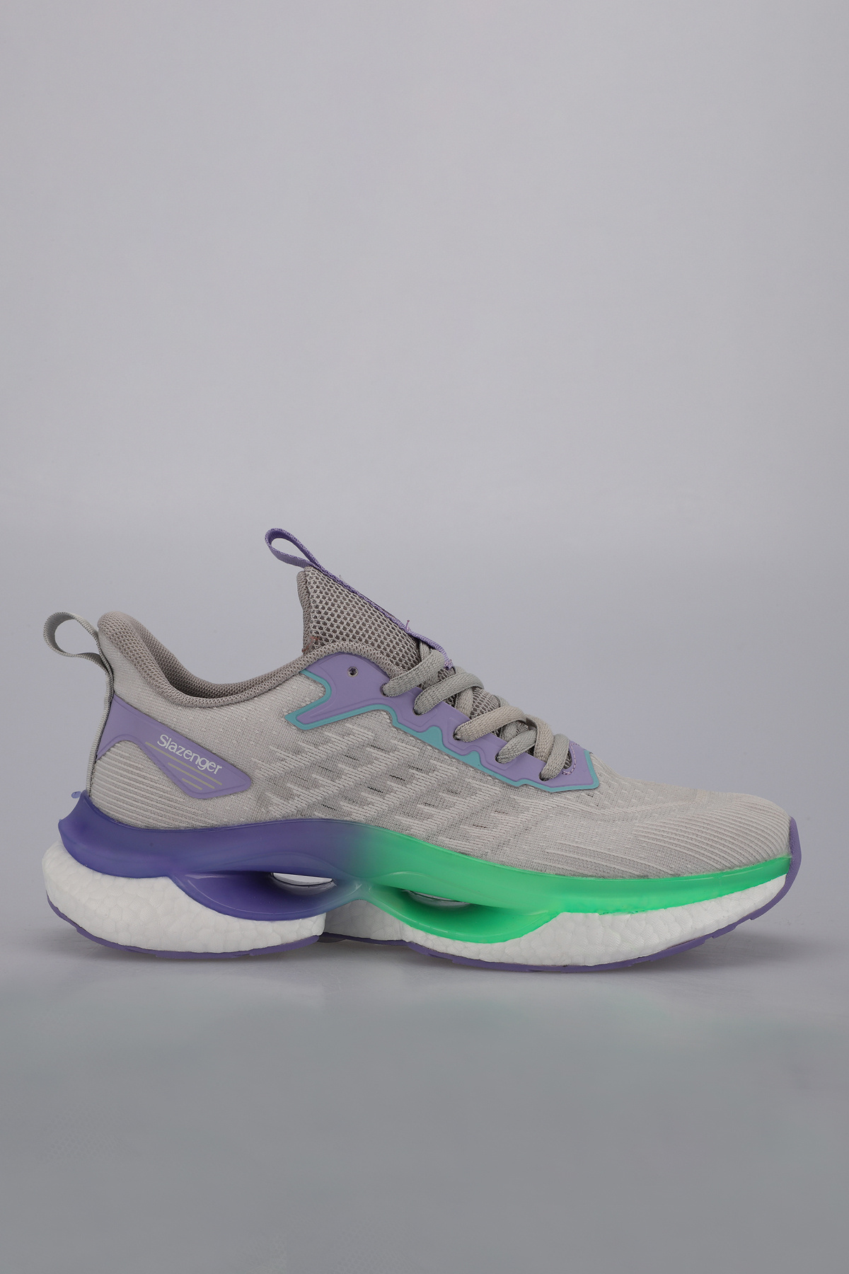 Slazenger ® I WILLOCK Premium Seri Sneaker Kadın Gri Koşu & Yürüyüş Spor Ayakkabısı görsel 8