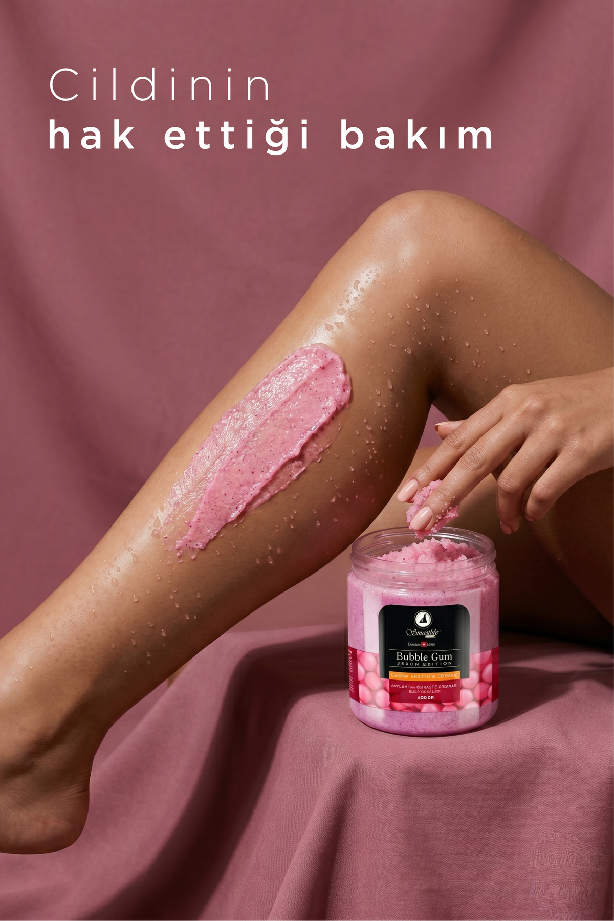 Çilek Bacak Peeling Batık Peelingi Sakız 800g E Vitamini Içermez — BATIKSAKIZ800 — تصویر 7 از 8