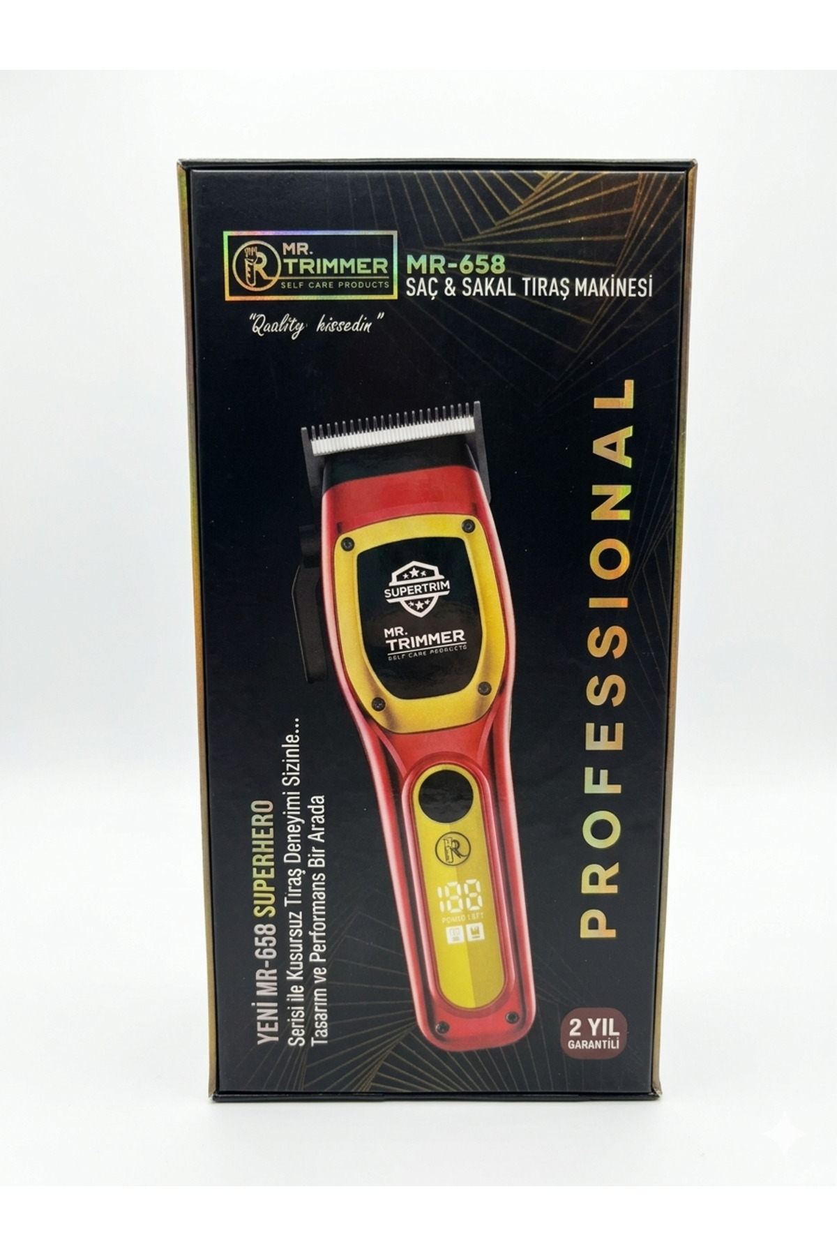 TRIMMER Mr. Süper Kahraman MR-658 Saç, Sakal Ve Vücut Bakım Tıraş