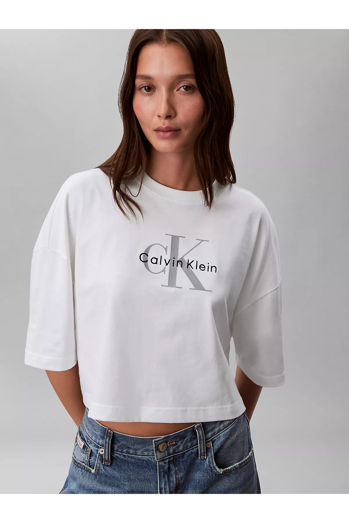 تیشرتزنانهCalvin Kleinسفید