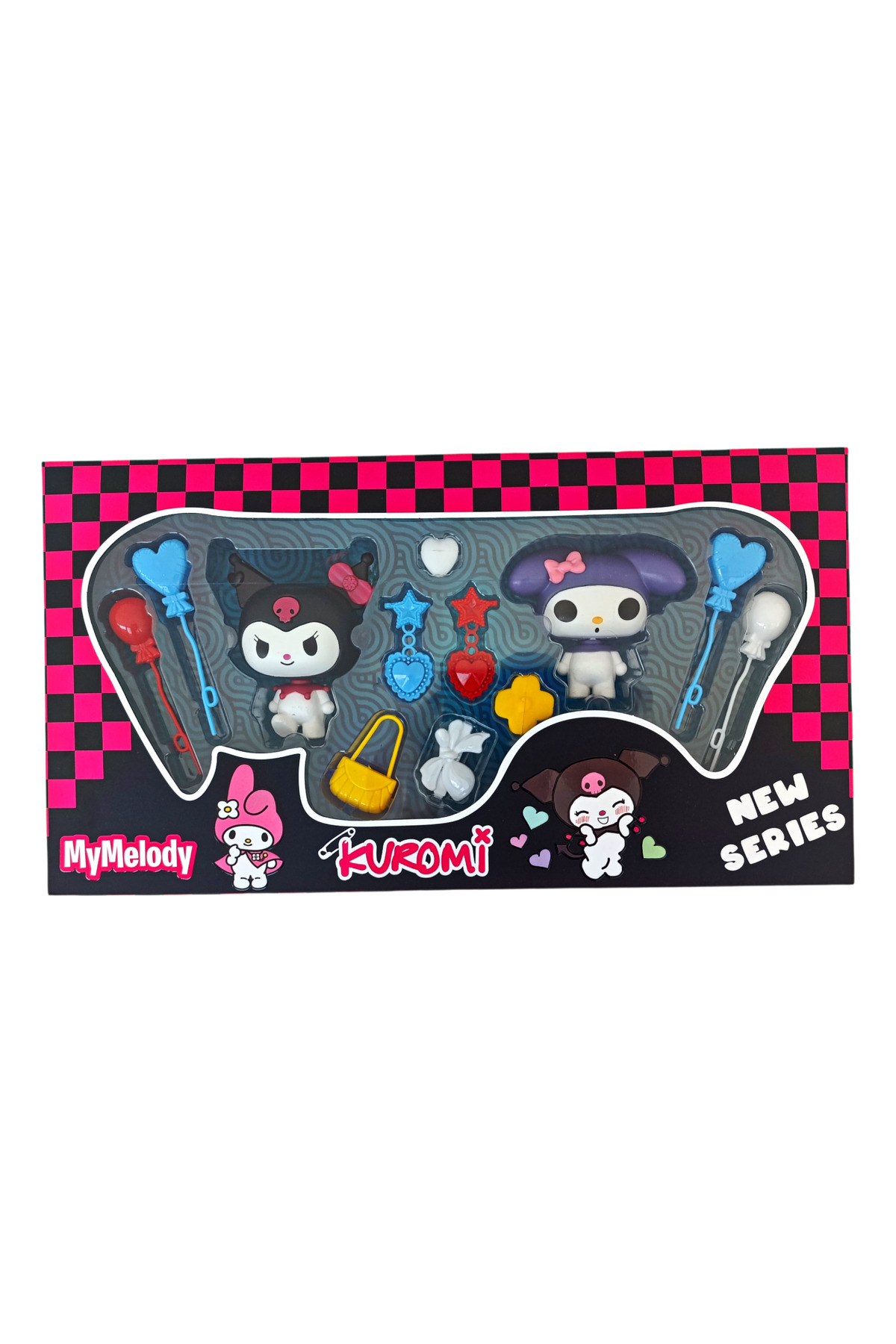Brother Toys Kuromi Hello Kitty My Melody 2'li Aksesuarlı Oyuncak
