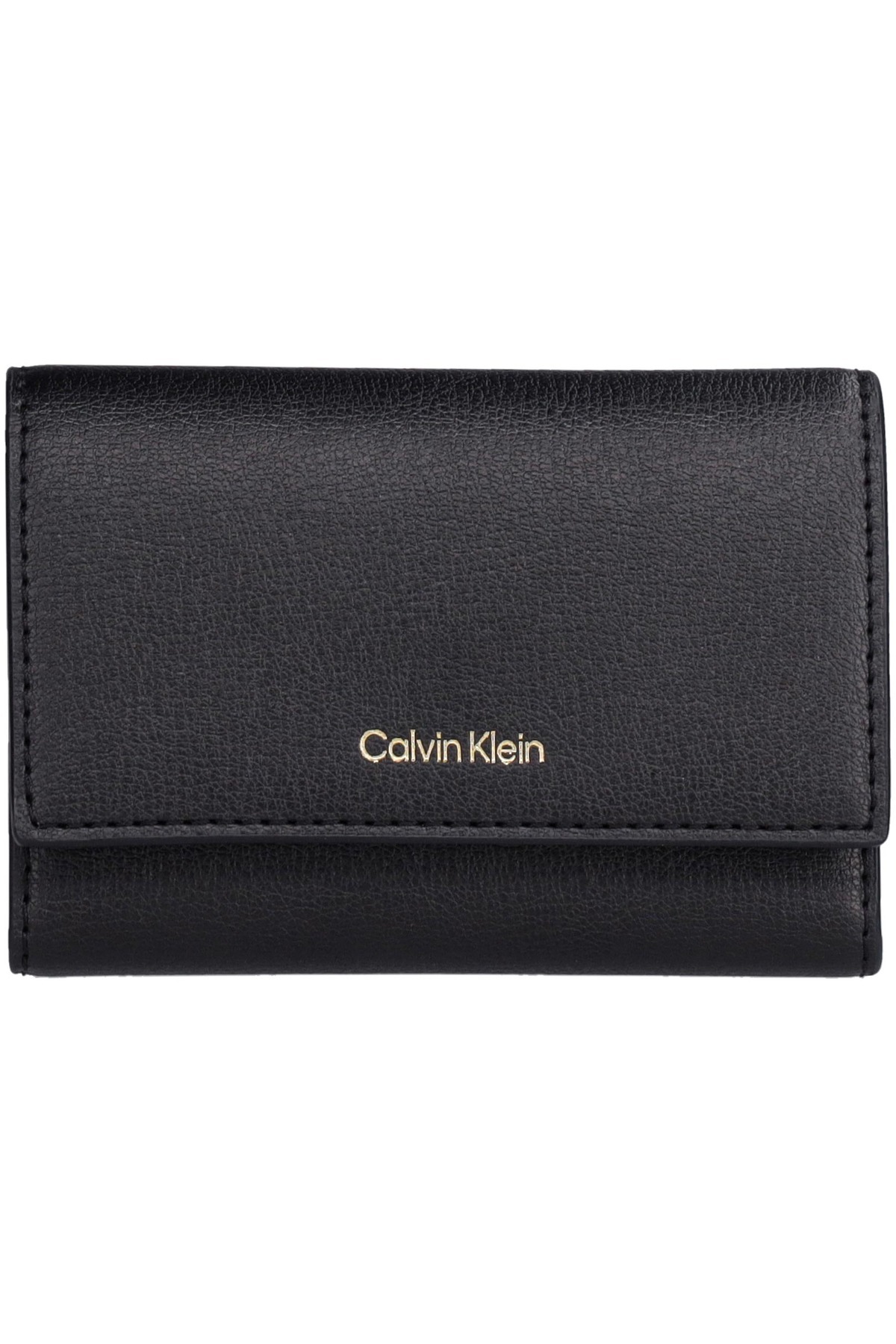 Calvin Klein Női cipzáras, bőr pénztárca kártyatartó rekesszel és Calvin feli...