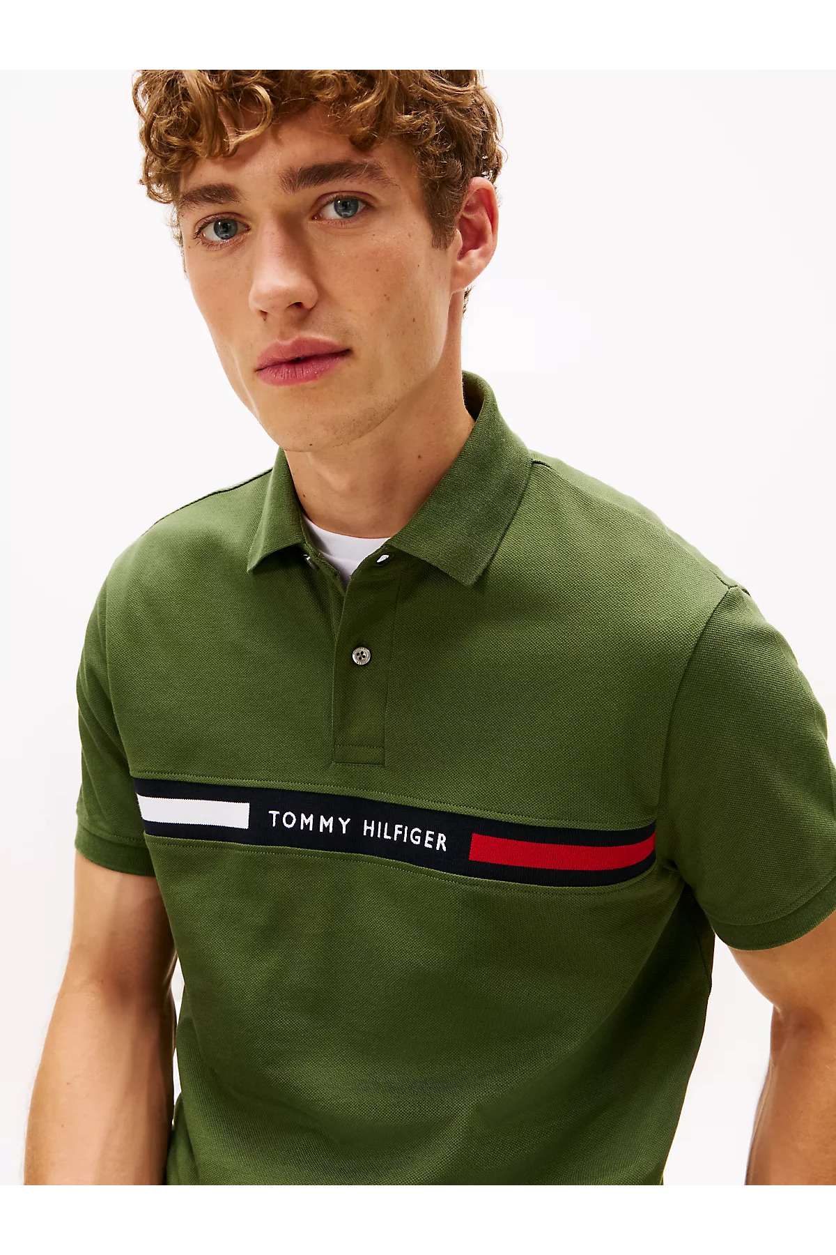 پولوشرت مردانه یقه پلو | تامی هیلفیگر Tommy Hilfiger MW0MW38130L01 TR - تصویر 4