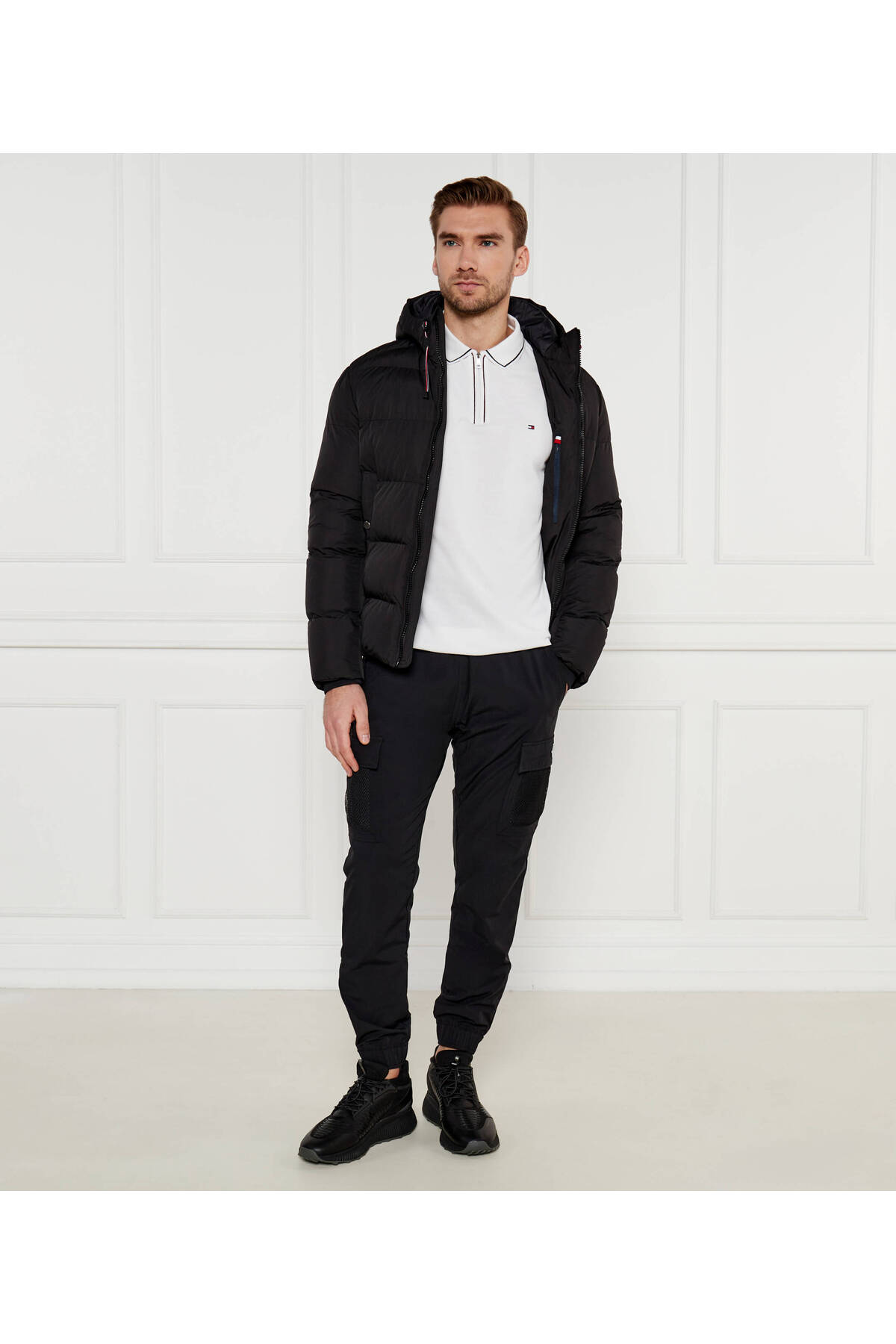 پولوشرت مردانه یقه پلو | تامی هیلفیگر Tommy Hilfiger MW0MW33168 TR - تصویر 4