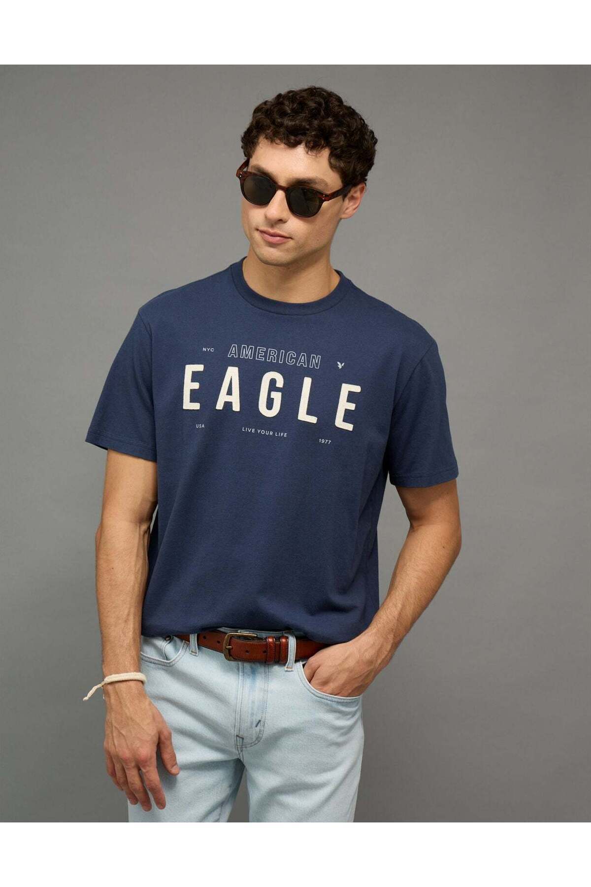 American Eagle AE Icon Logo Graphic T-Shirt