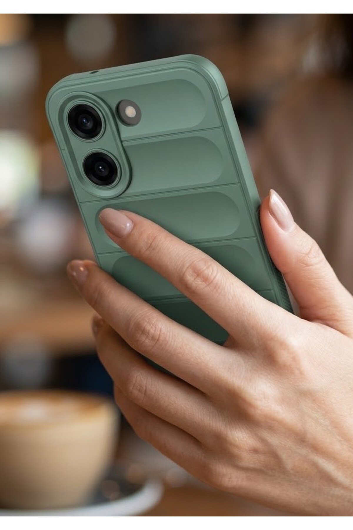 Poco X8 Pro Case Camera Shielded Inside Velvet Flexible Ethnic Colorful Soft Silicone Cover