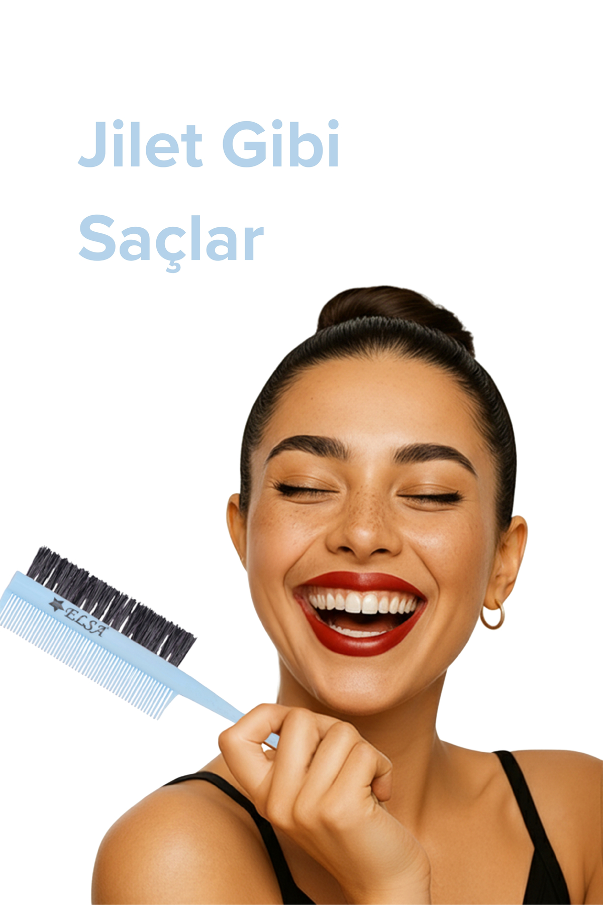 واکس موی حرفه‌ای ۷۵ گرمی - تثبیت‌کننده مو و برس حالت‌دهنده مو ۳ در ۱ - مجموعه ۲ تکه‌ای براق و حالت‌دهنده مو — 691-034-M — تصویر 6 از 6