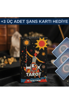 Tanem Mall 78 Kartlık Tarot Deste Seti – Özel Tasarım 3 Adet Hediye Tarot Kartı