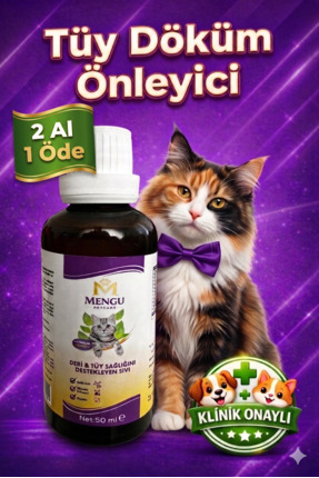 mengu petcare Tüy Dökülmesini Önleyici ve Tüy Sağlığını Destekleyici Kediler ...