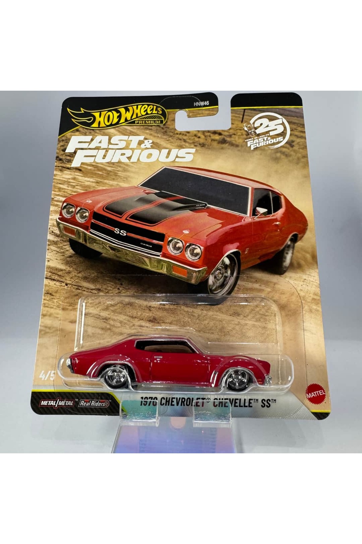 HOT WHEELS Premium Fast & Fruious 1970 Chevrolet Chevelle SS 1/64