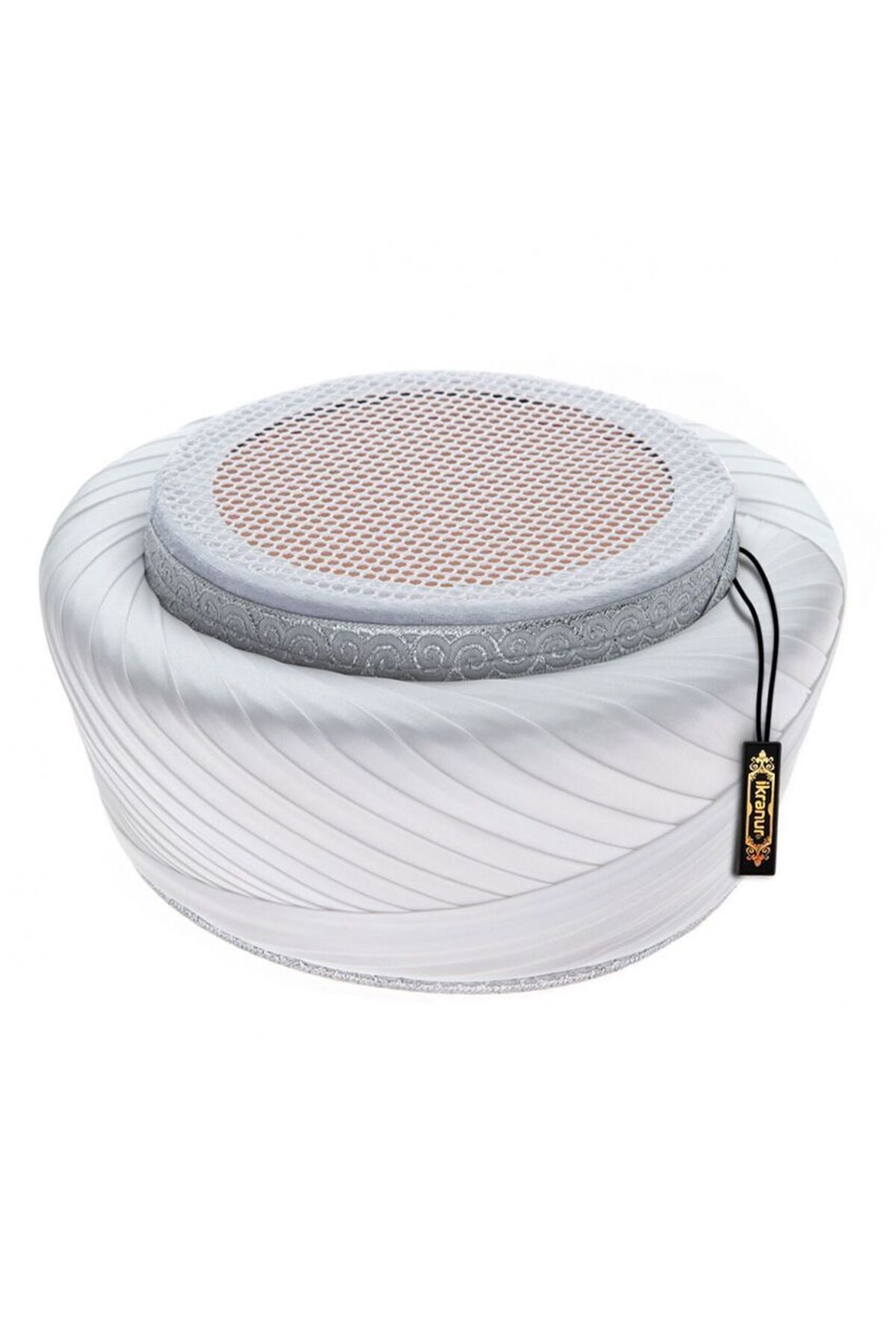 Summer Turban White with Net
