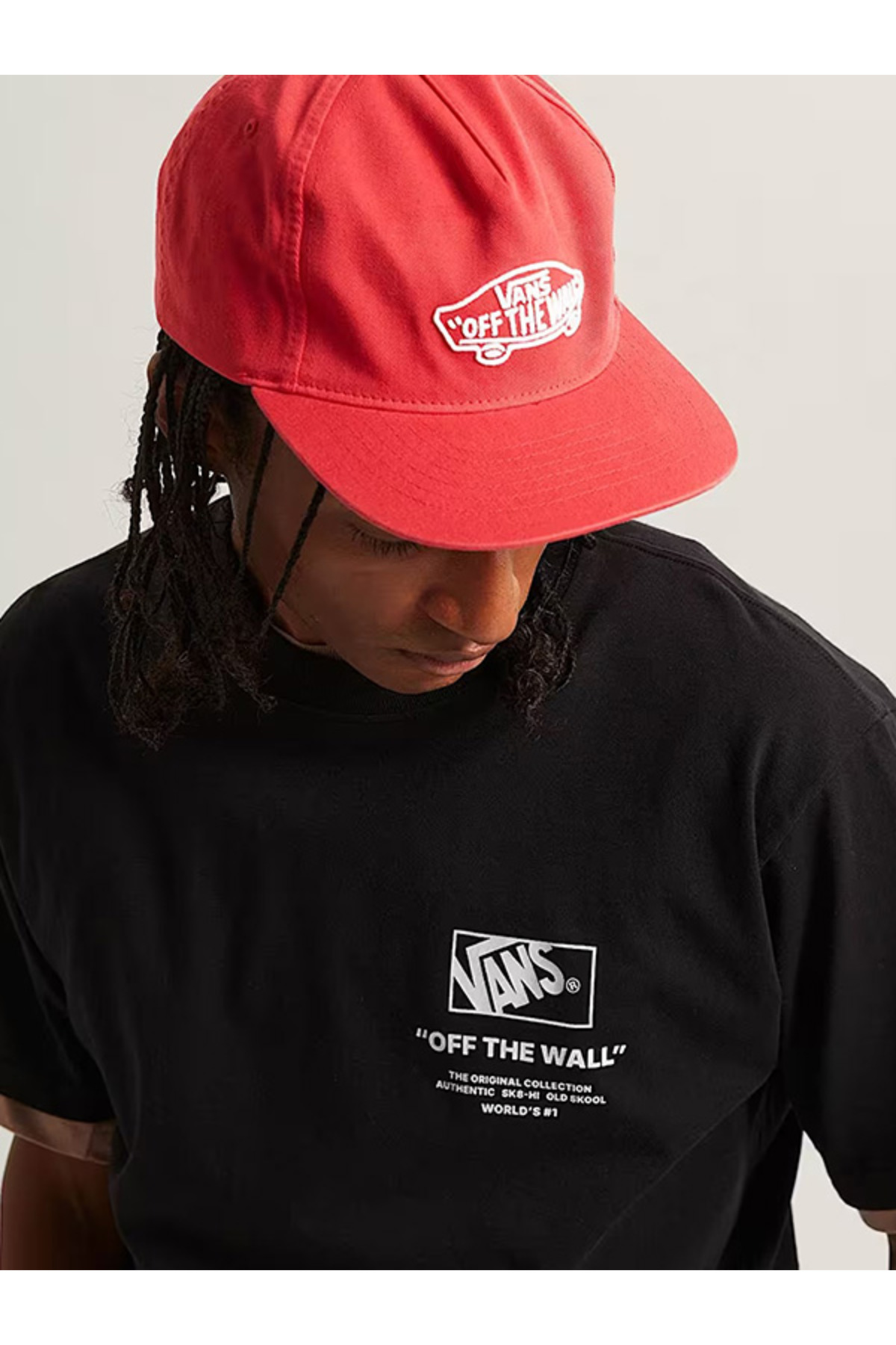 Erkek Stacked Hi SS Tee VN000PEW-BLK1 2