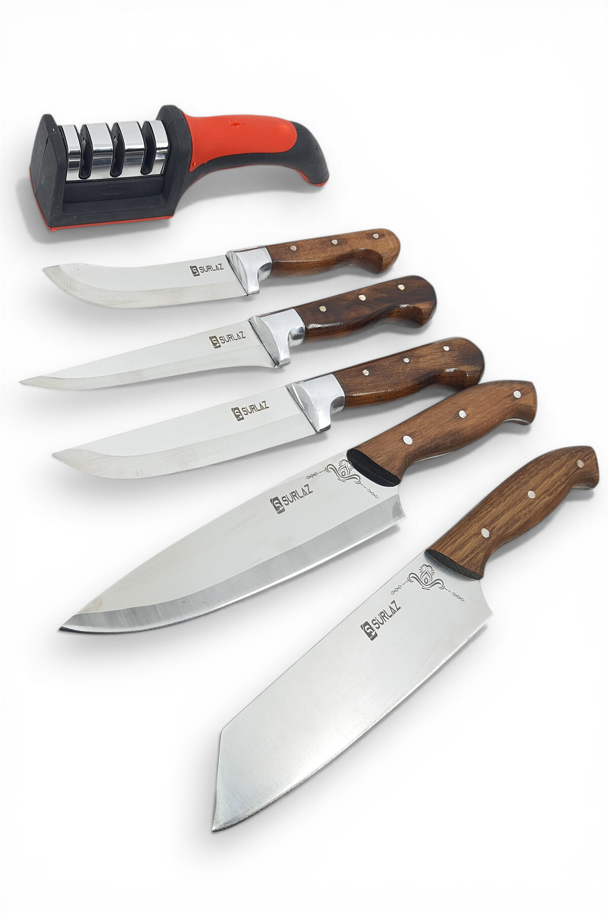 Pro Handmade Chef Knife Set 6 Pieces Handmade Chef Knives