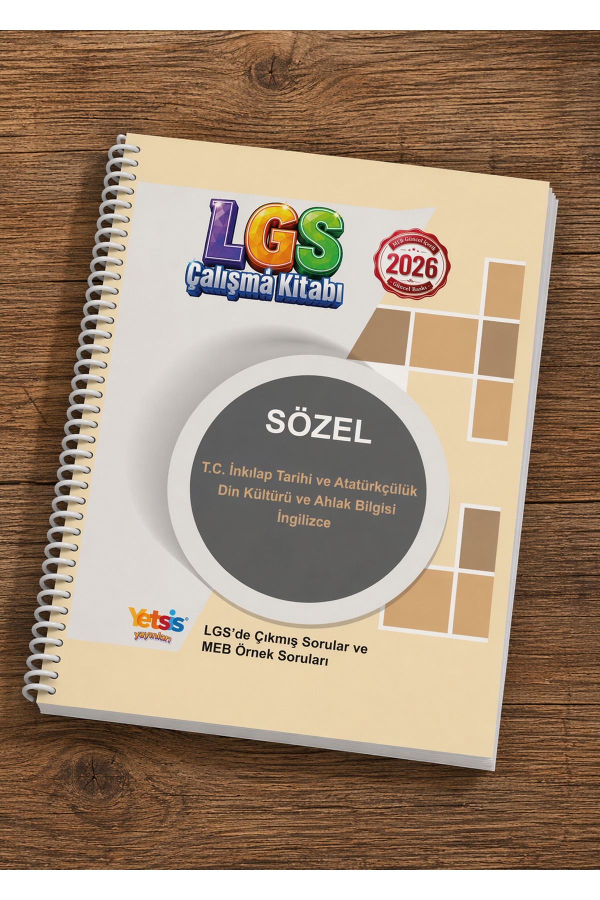 Yetsis Yayınları 2026 LGS Hazırlık MEB Örnek Sorular ve Çıkmış