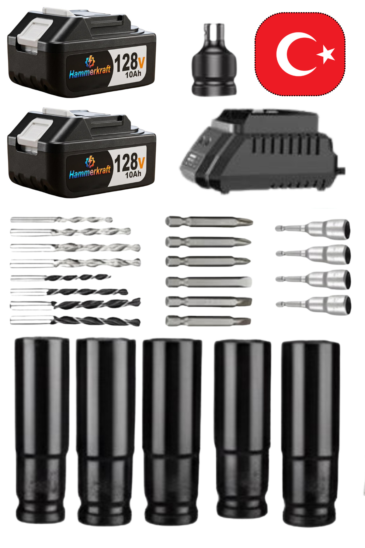 Enertwist Brushless Motor Kömürsüz 1600Nm Darbeli 15Pilli Çift