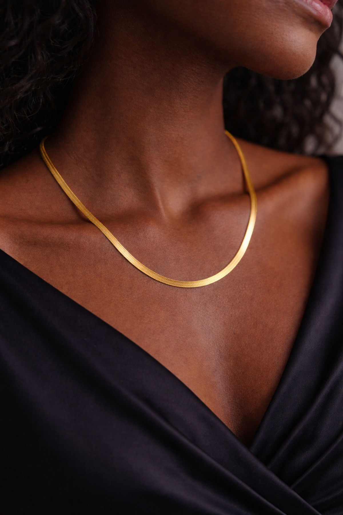 Uzun İtalyan Ezme Kolye