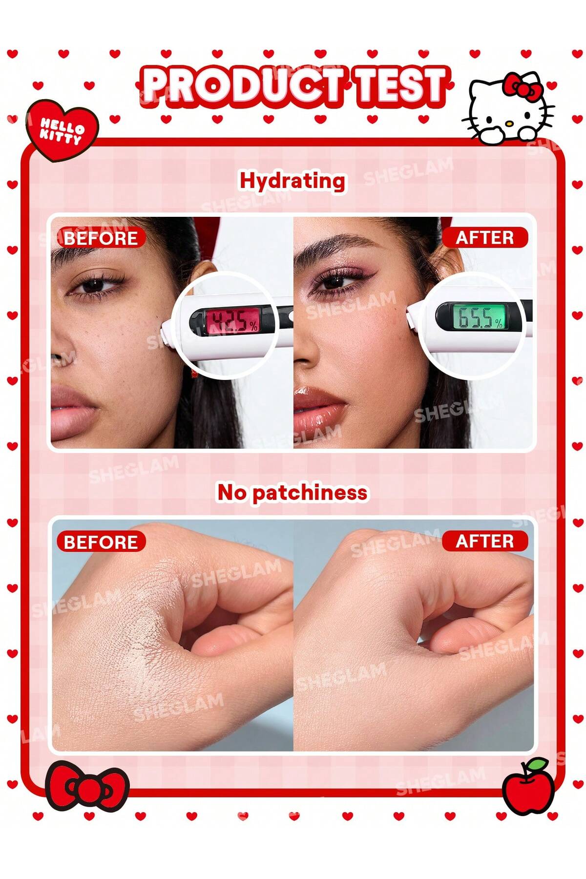 Hello Kitty x Jelly Amor Nemlendirici Makyaj Bazı (Hydrating Primer) Gözenek Gizleyici — سفید sb2412276591968785 — تصویر 5 از 5
