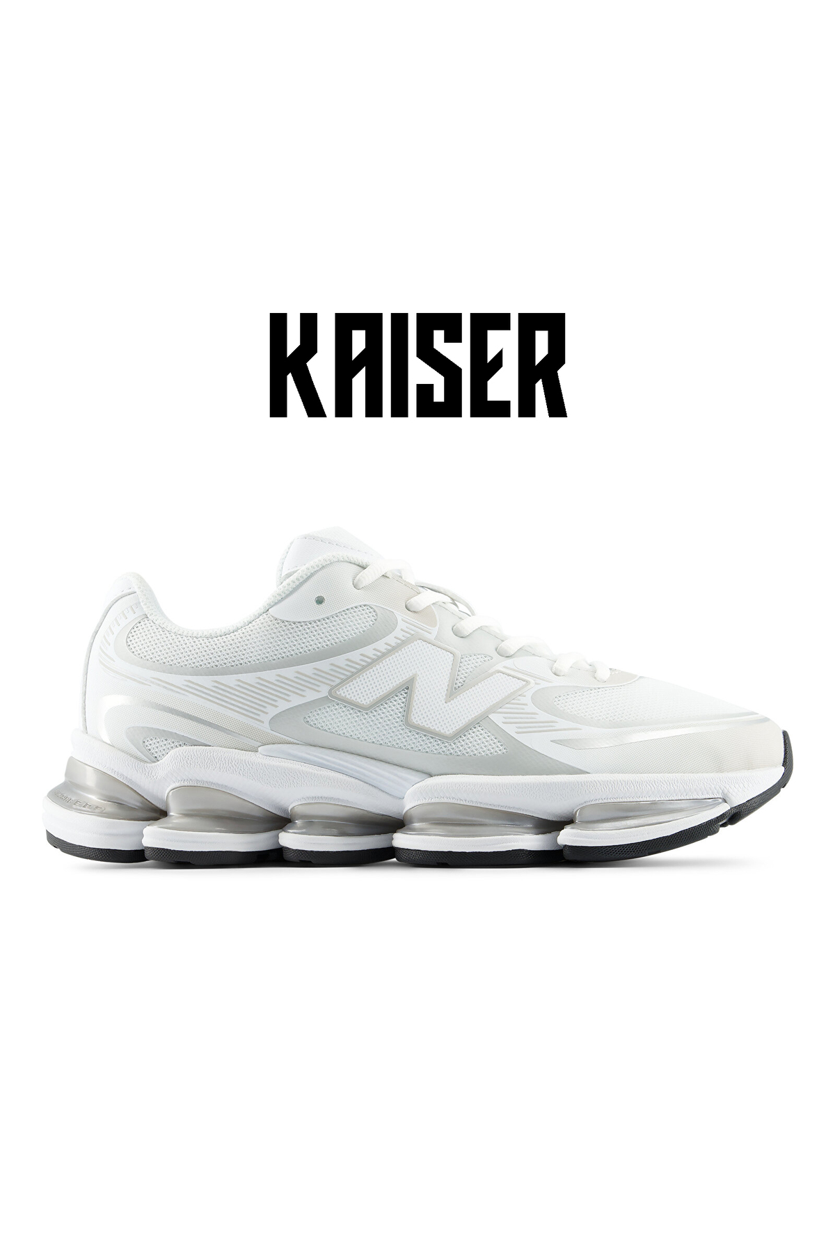 کفش ورزشی سفید یونیسکس لایف‌استایل ۲۰۰۰ نیو بالانس کفش اسنیکر New Balance