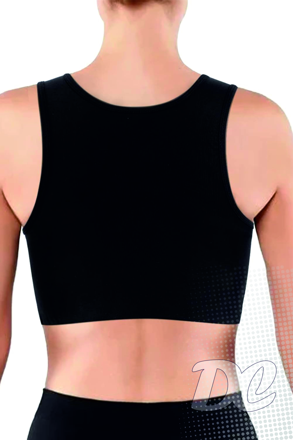 DC Göğüs sıkıştırma tomboy göğüs gizleme korsesi chest binding corset görsel 2