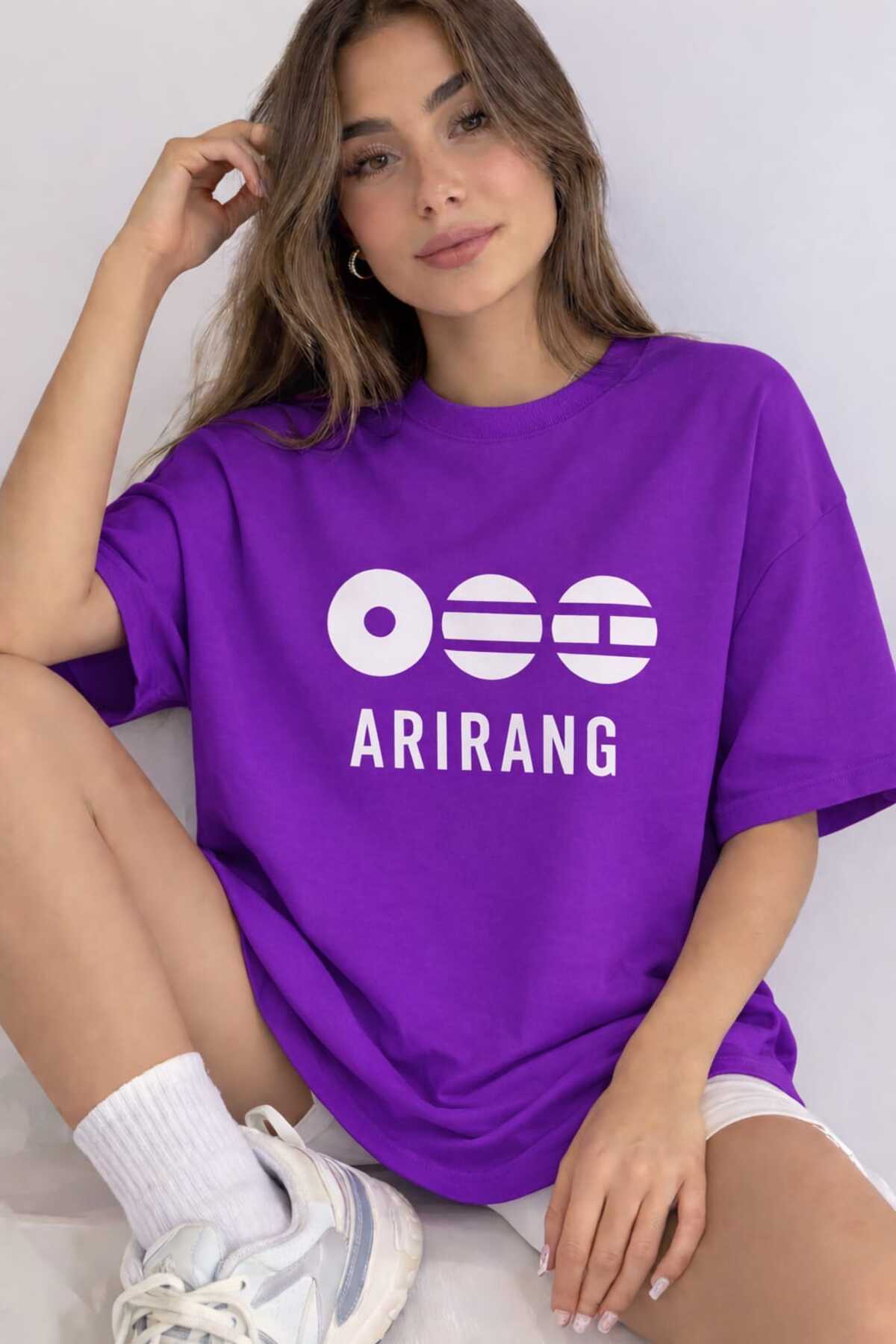 Arirang World Tour BTS Printed Oversize T-Shirt