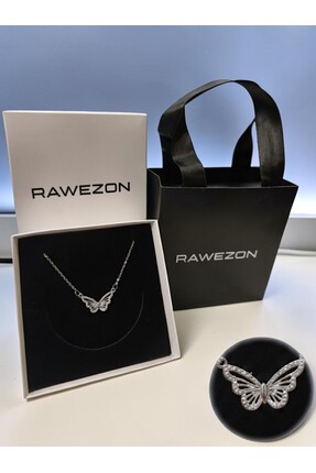 RAWEZON Nerovia Peri Kanat Set- Çelik Kanatlı Kolye Çantalı Kutulu Set Sevdik...