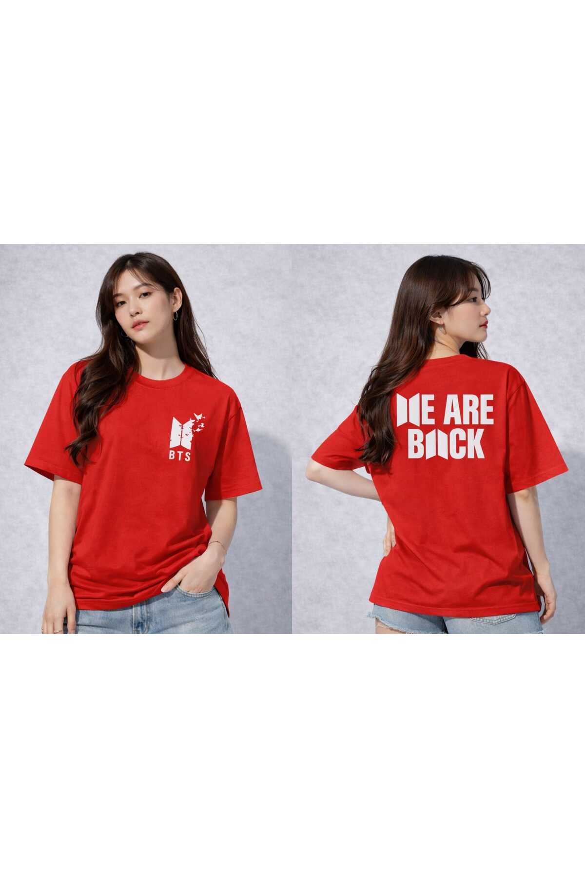 Arirang World Tour BTS Printed Oversize T-Shirt
