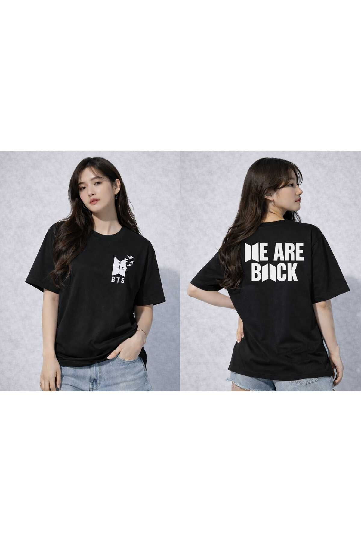 Arirang World Tour BTS Printed Oversize T-Shirt