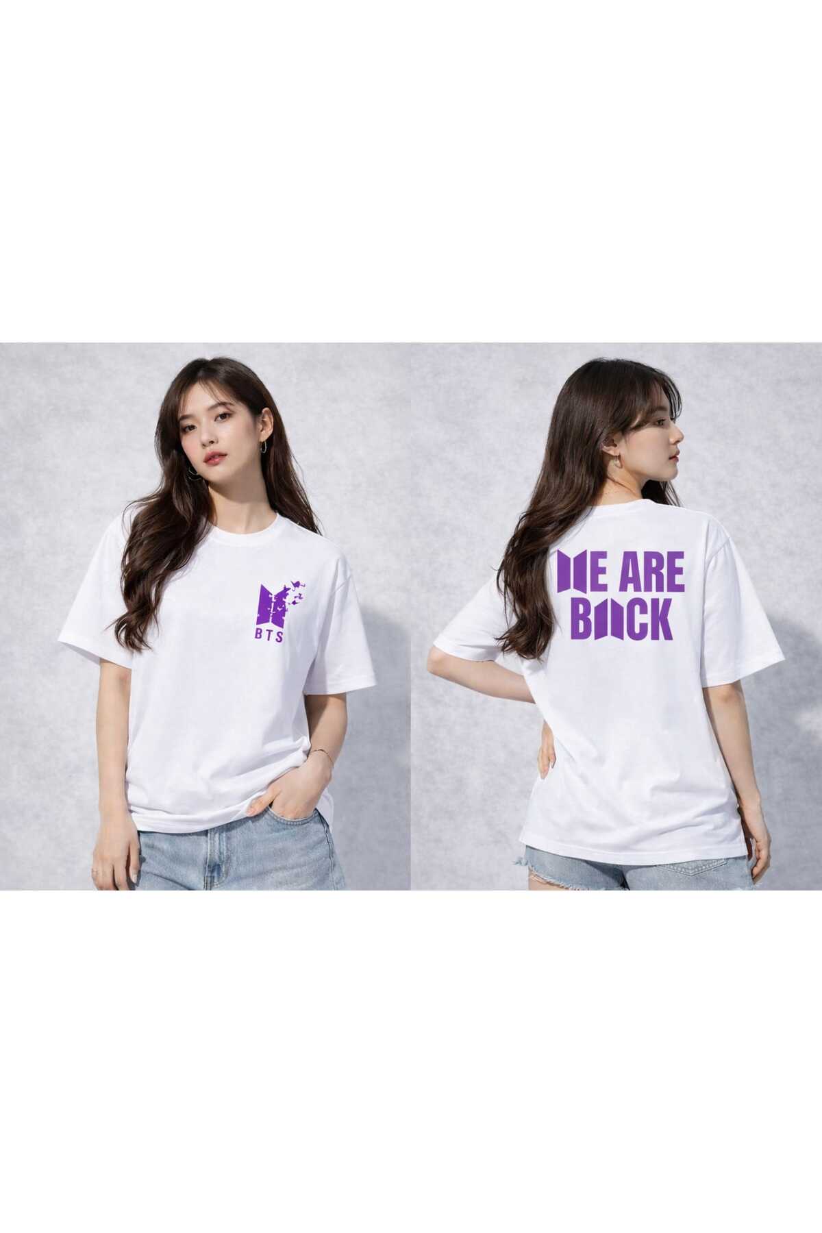 Arirang World Tour BTS Printed Oversize T-Shirt