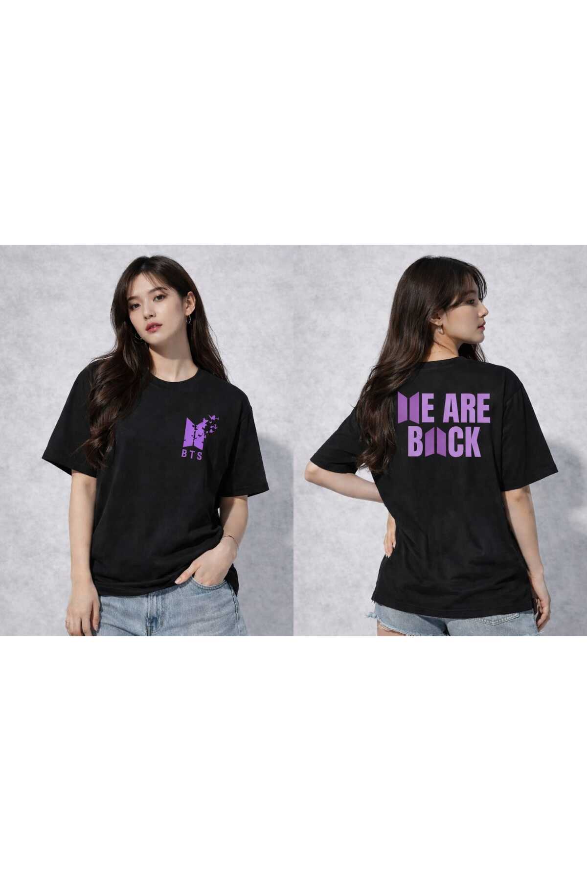 Arirang World Tour BTS Printed Oversize T-Shirt