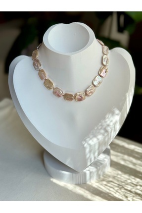 KN Design Studio İnci Choker Kolye