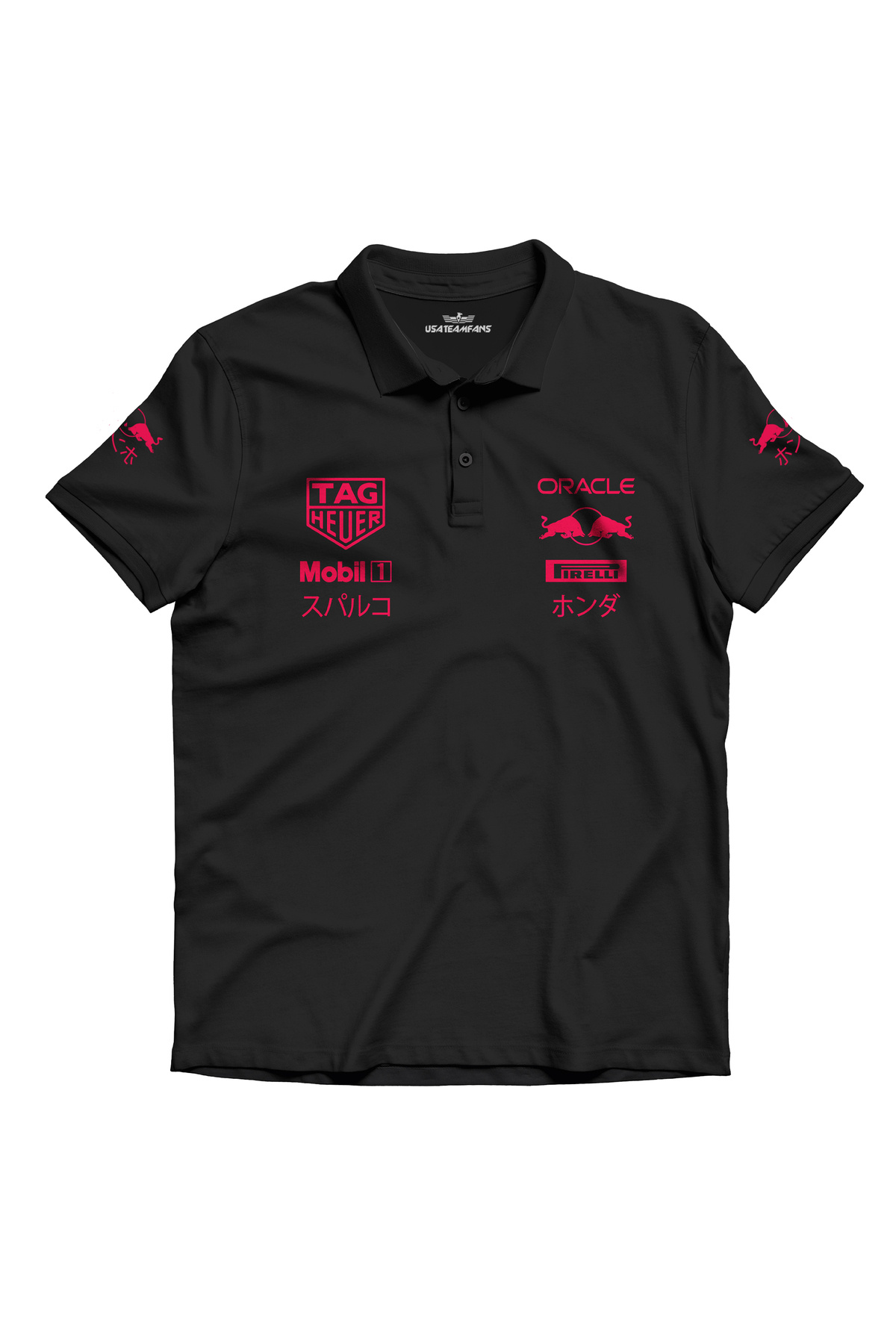 Usateamfans Red Bull Polo Tshirt