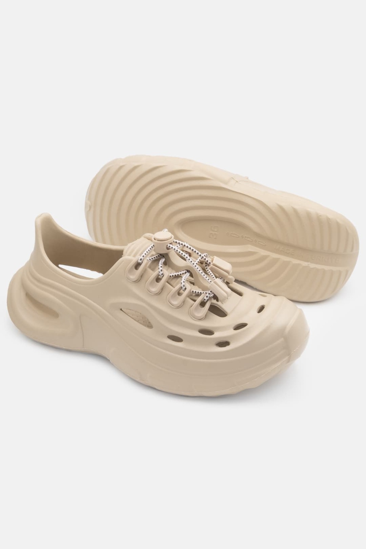 Beınsteps Hafif Eva Deniz Havuz Günlük Eva Taban Unisex Model Bağcıksız Deniz Ayakkabısı görsel 3