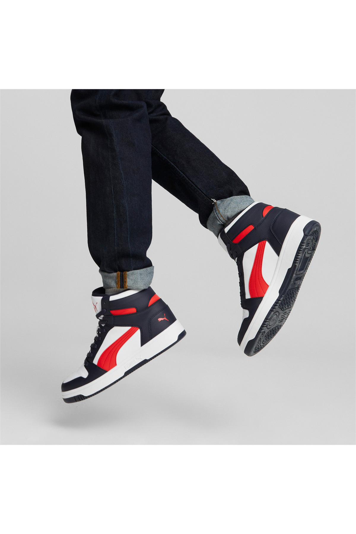 Puma Rebound Layup Sl Parisian Unisex Renkli Spor Ayakkabı görsel 4