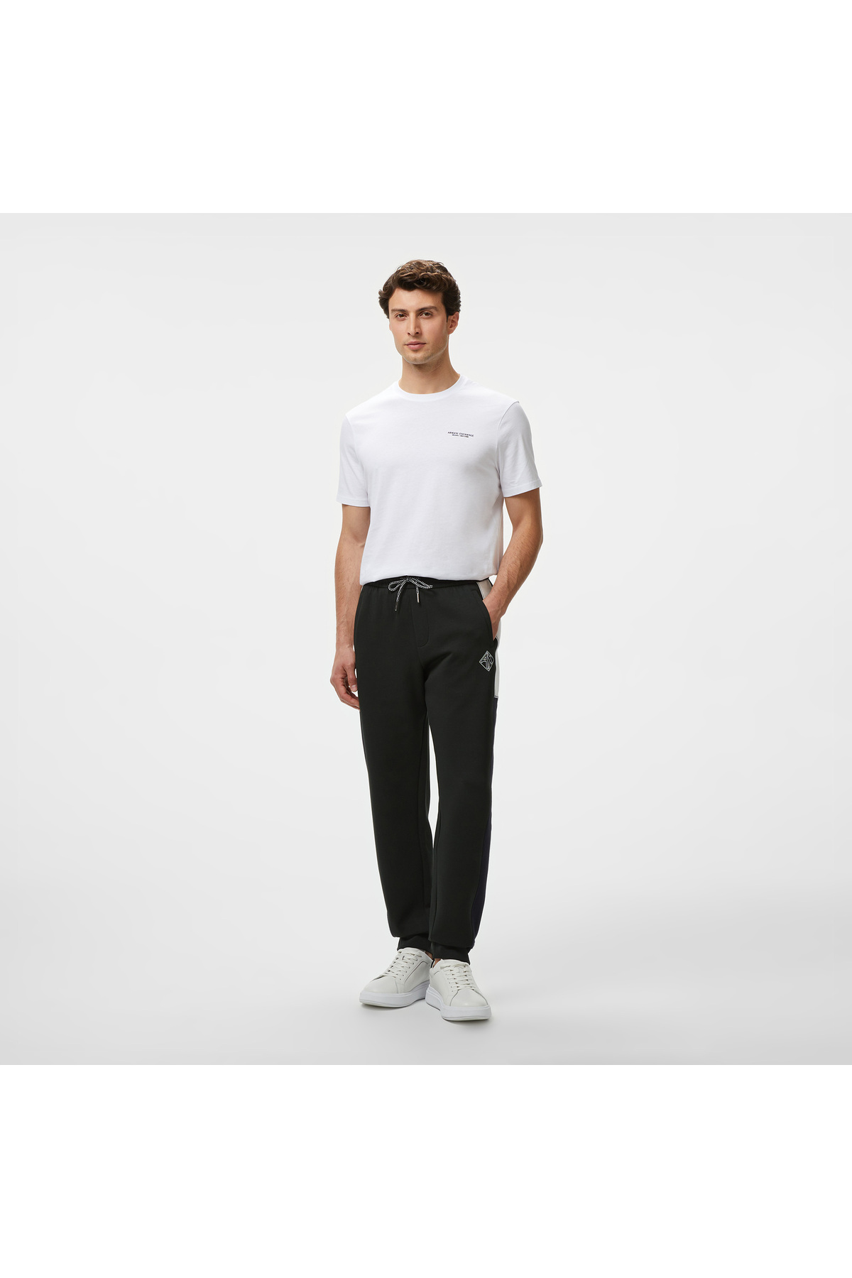 شلوار ورزشی آبی مردانه آرمانی اکسچنج شلوار گرمکن ورزشی Armani Exchange