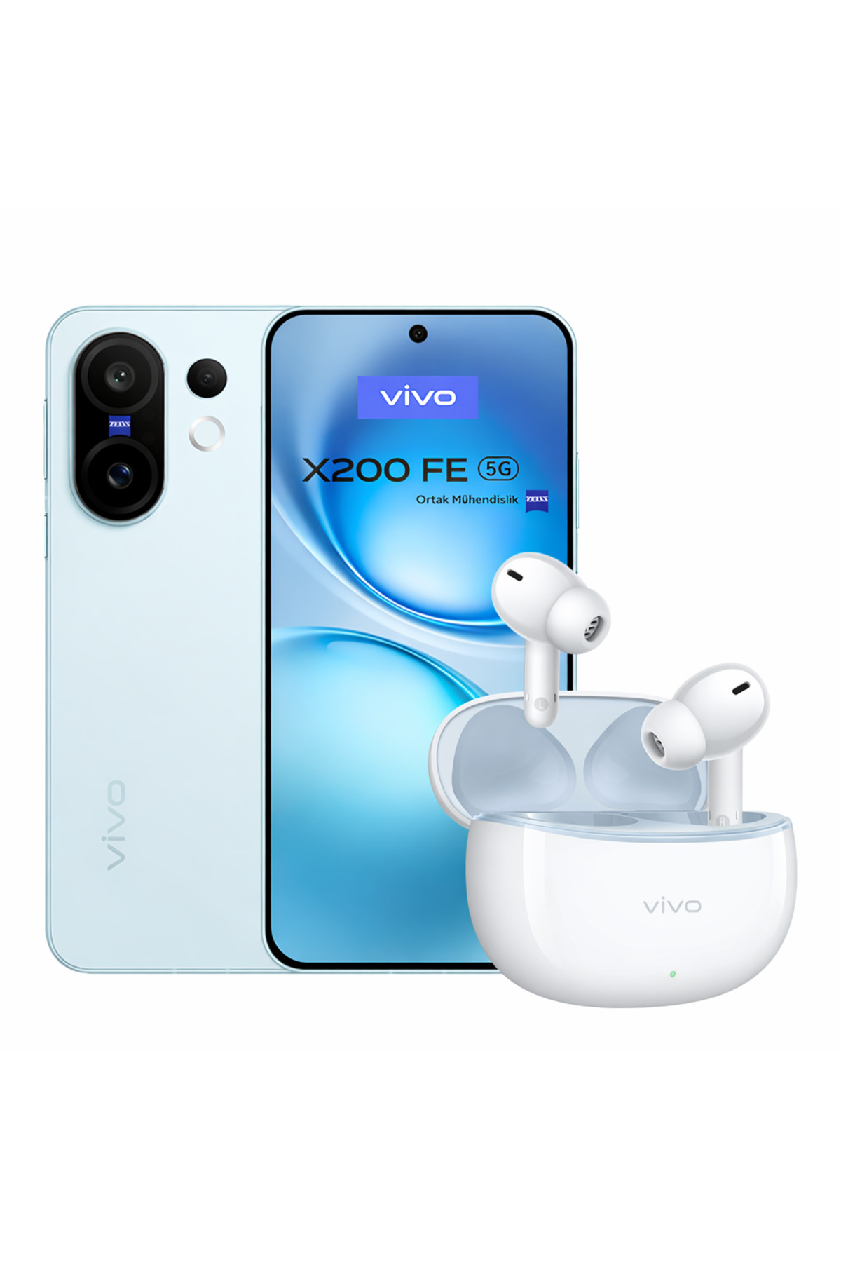 vivo X200 FE 512 GB 12 GB RAM 5G + Buds Kablosuz Kulaklık - Fiyatı