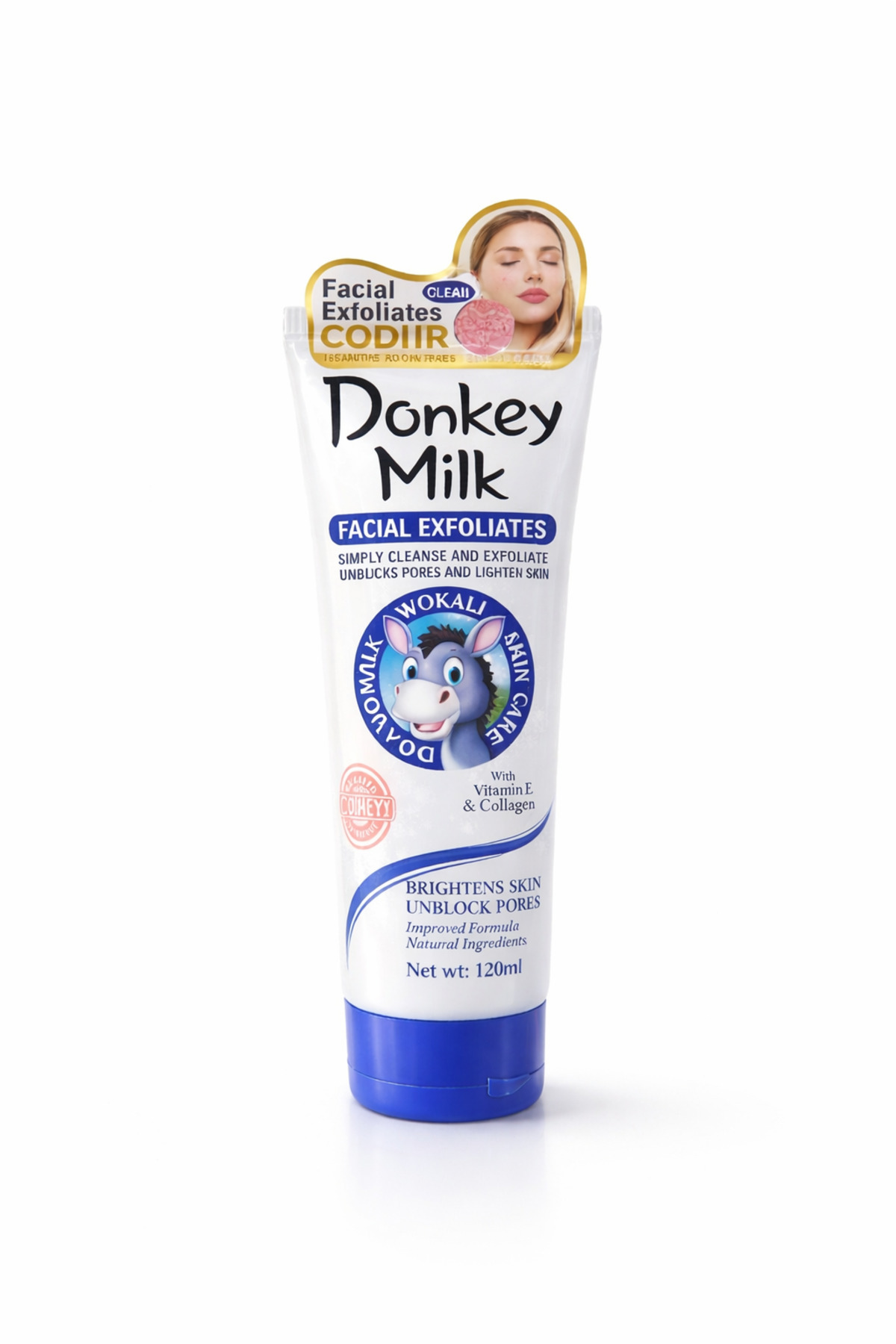 Donkey Milk Facial - Yüz Peeling E Vitamin & Kolajen İçerir — peeling — تصویر 2 از 2