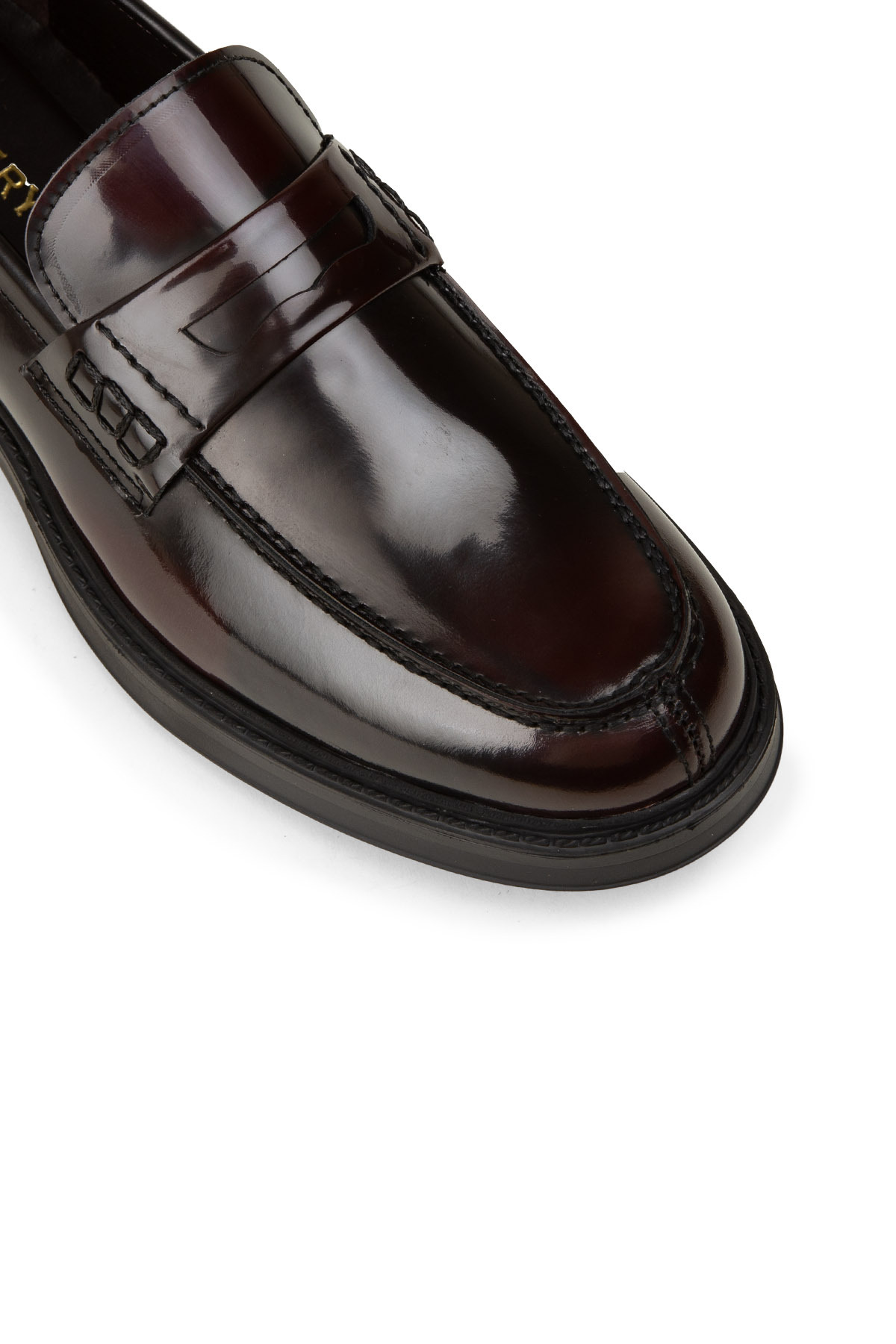Deery Erkek Bordo Hakiki Deri Loafer Ayakkabı görsel 3