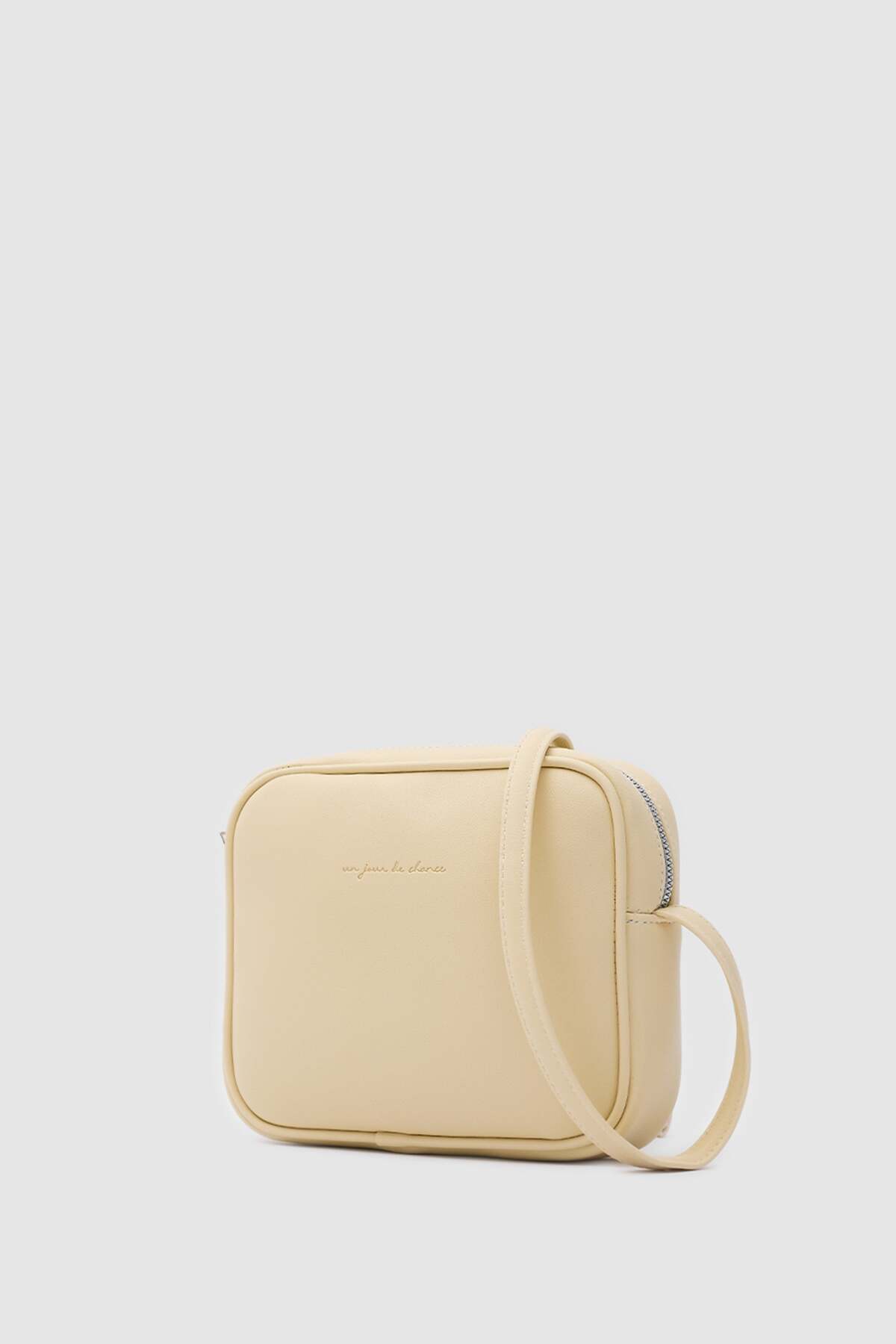Shule Bags Lina Çapraz Çanta Butter Yellow görsel 4
