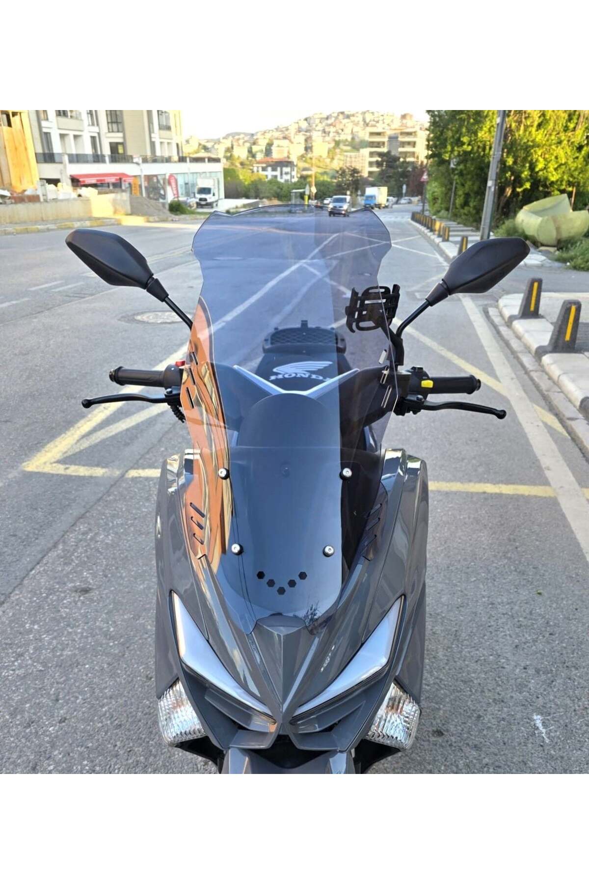 ram出品 MOTOCAM Volta Revolt RSX4 Ön Cam 2022-2026 Model 65cm Füme Renkli