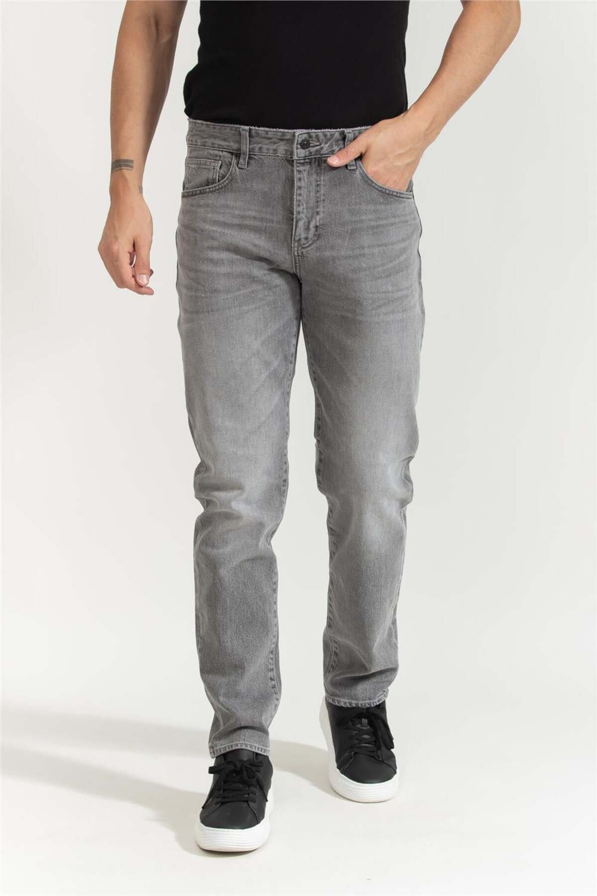 شلوار خاکستری مردانه آرمانی اکسچنج شلوار جین Armani Exchange