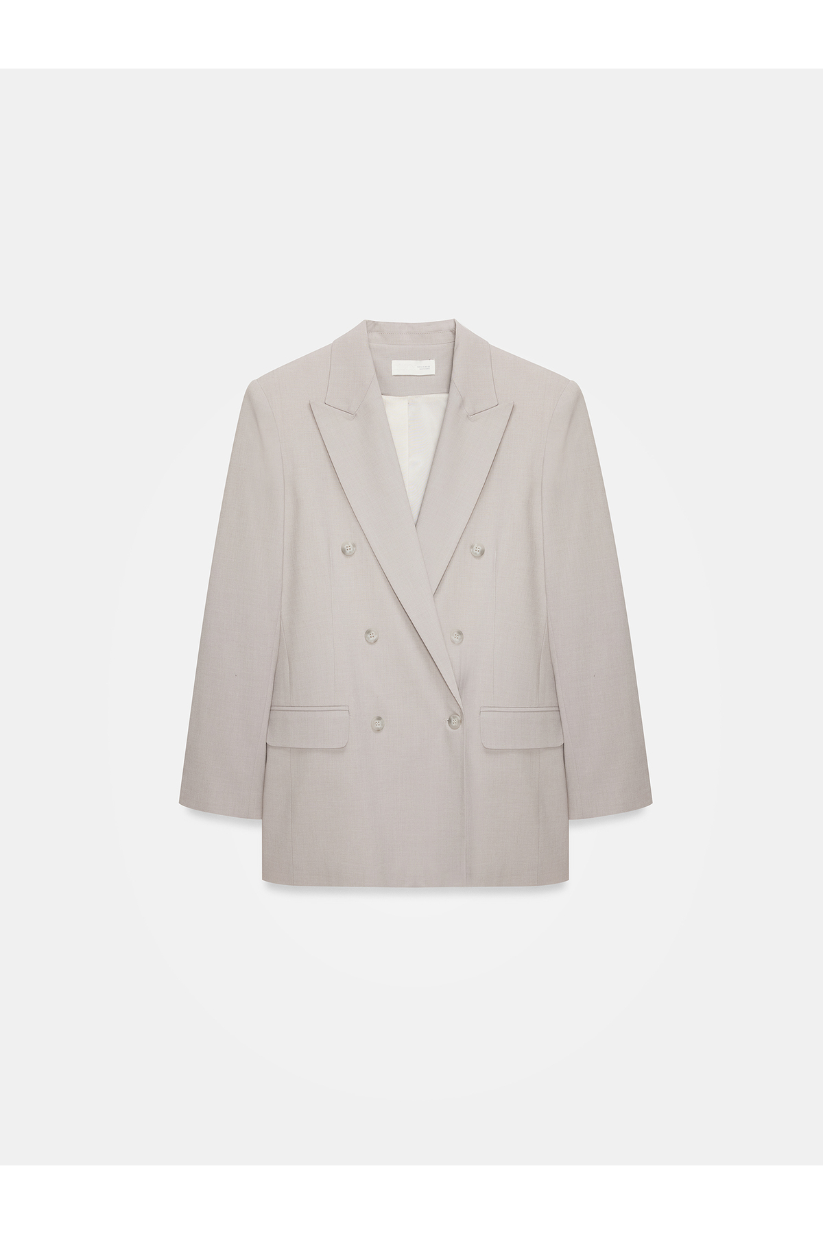 Dilvin 60799 Blazer Ceket-Vizon görsel 5