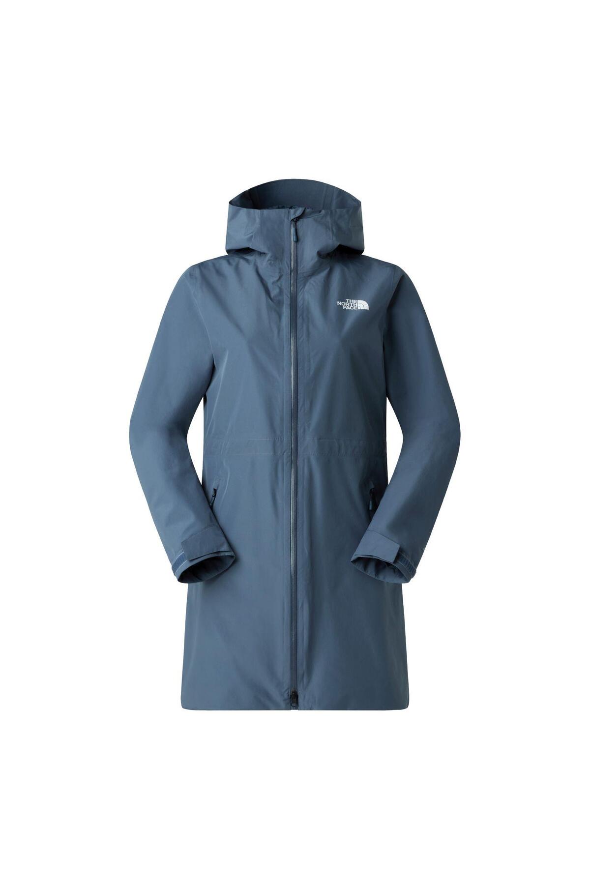 THE NORTH FACE W DRYVENT HIKESTELLER PARKA Kadın Ceket NF0A8G6Z0U31 Gri-L