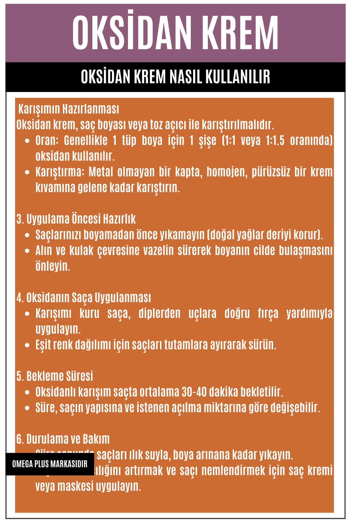 %6 20 Volume Oksidan Krem 1000 ml - Profesyonel Saç Boyası Etkinleştirici-Renk Açıcı — OMEGAPLUS-OKSİDAN — تصویر 2 از 2