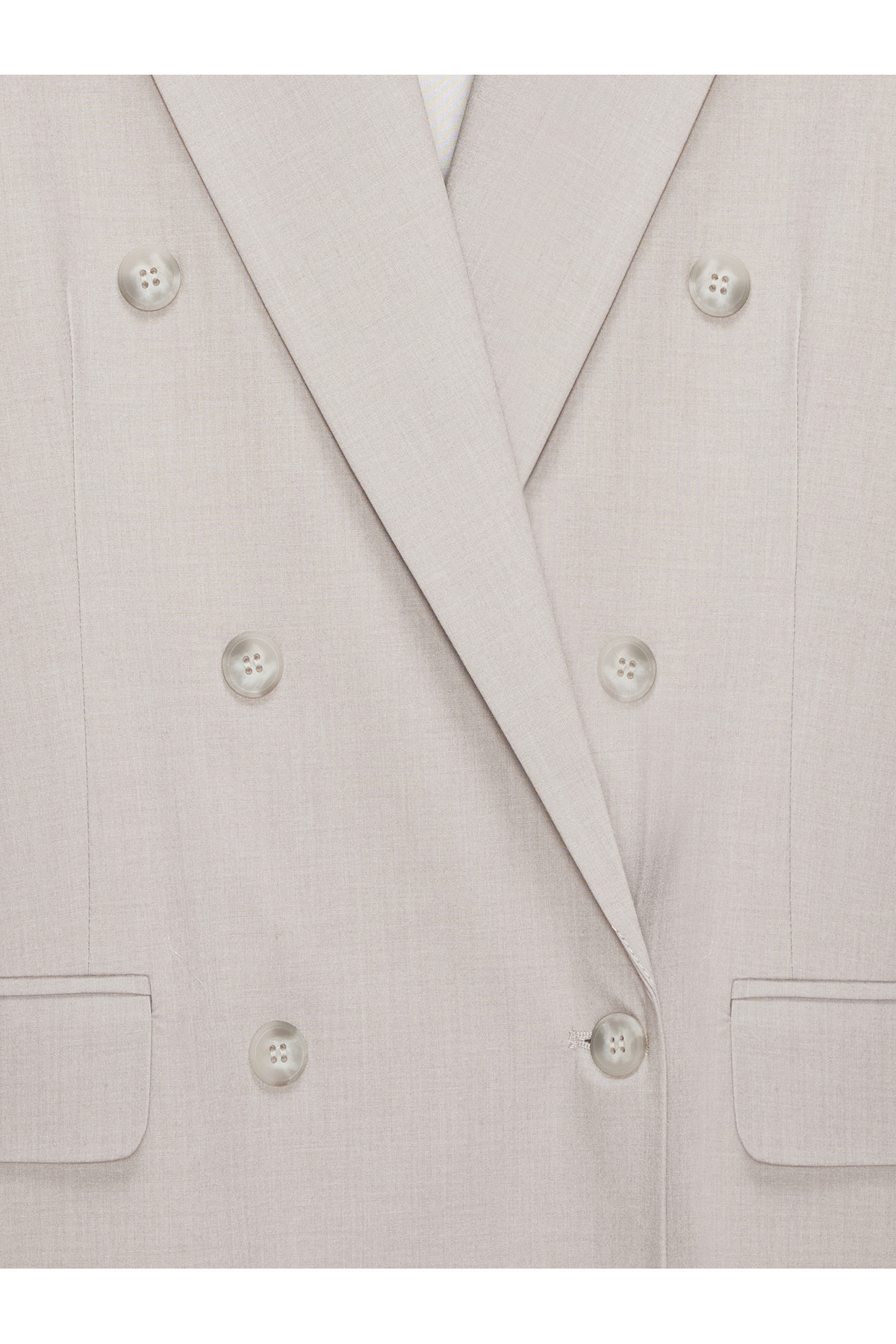 Dilvin 60799 Blazer Ceket-Vizon görsel 7