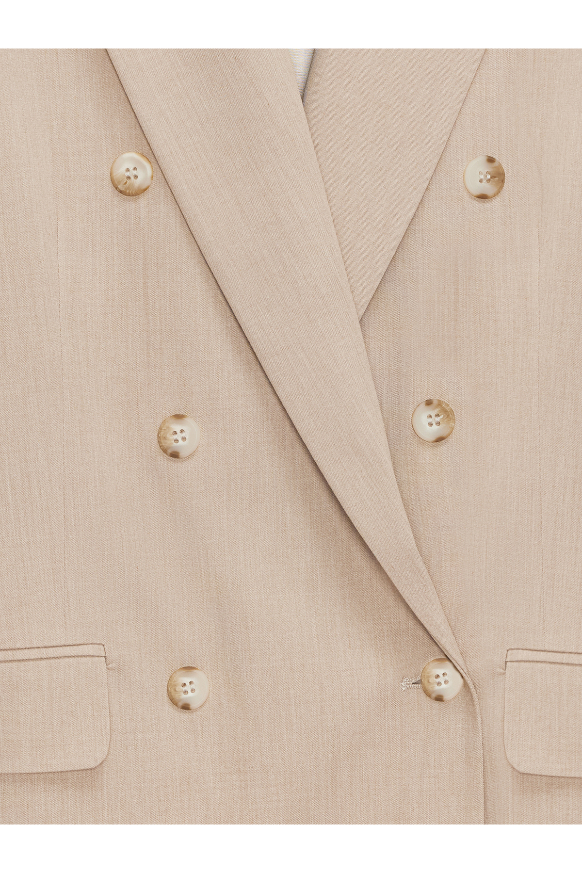 Dilvin  60799 Blazer Ceket-Bej - Görsel 7