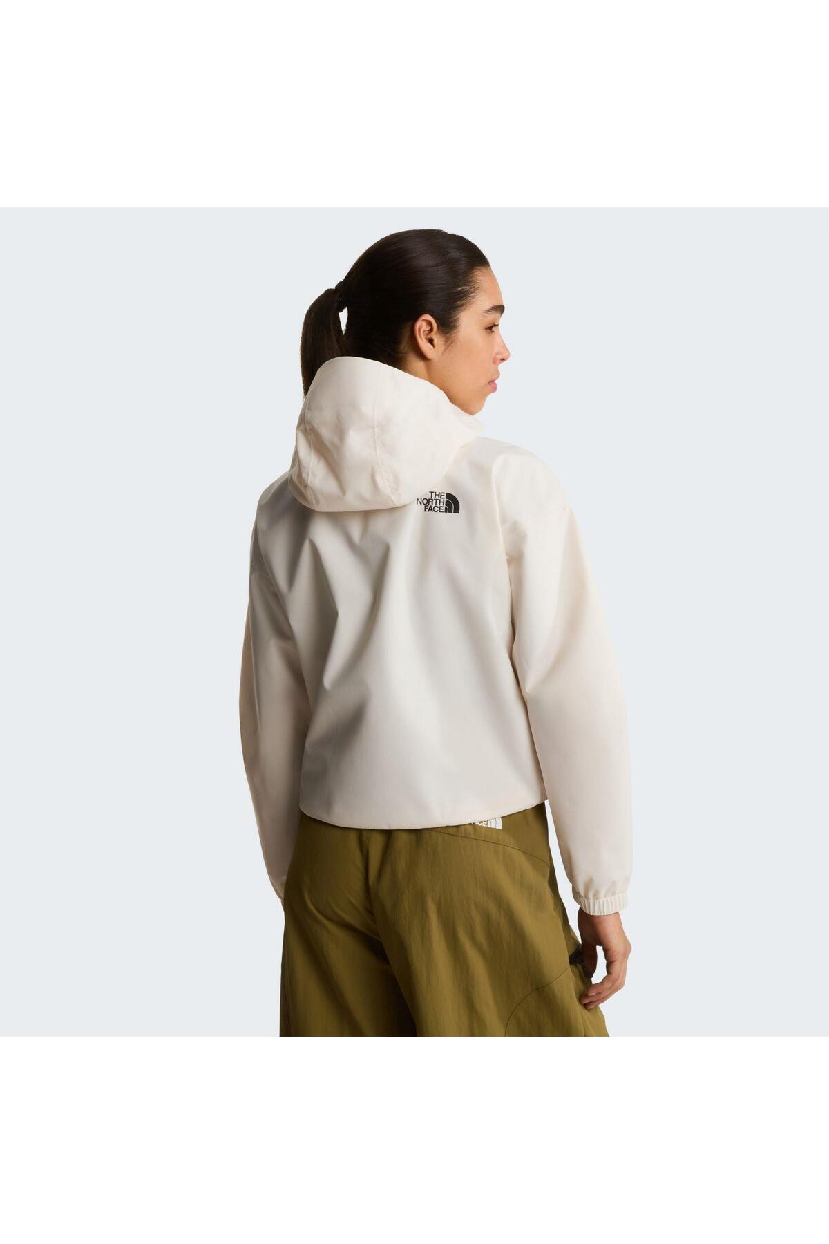 THE NORTH FACE W QUEST CROPPED Kadın Ceket NF0A8G13QLI1 Beyaz-XS görsel 5
