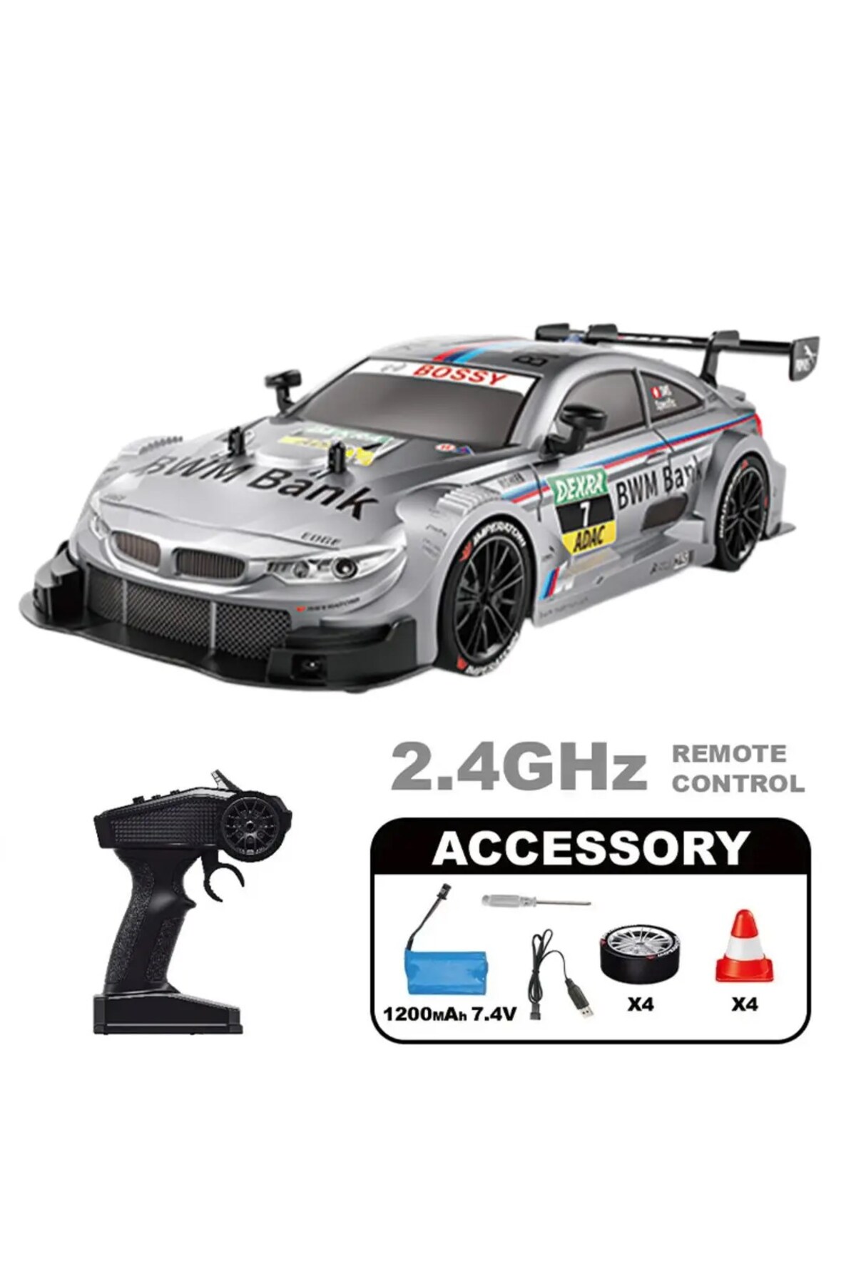 ROKET Uzaktan Kumandalı Drift Yarış Arabası 91601P-2 - 1:12 Ölçek