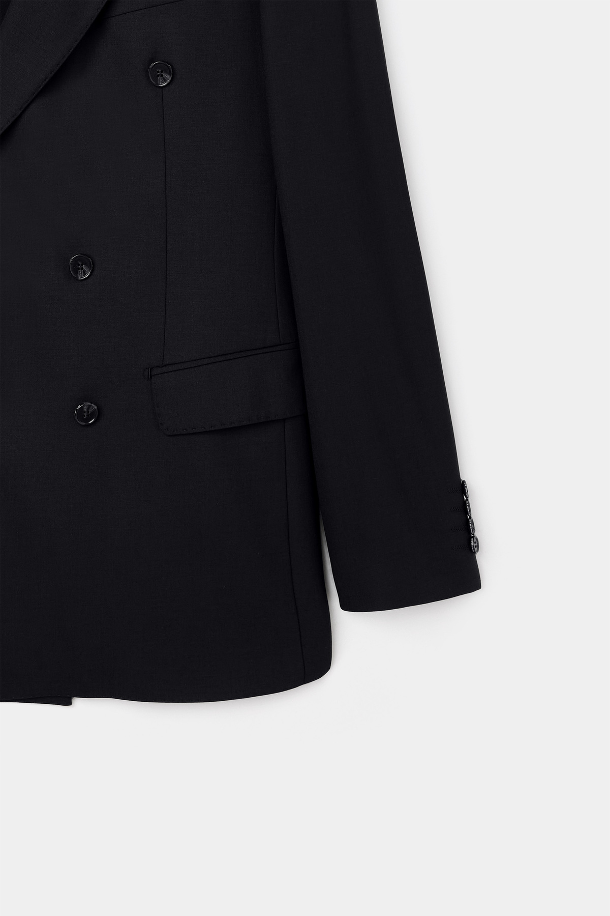 Ds Damat Regular Fit Black Plain Suit — مشکی 6HE05OB35588M — تصویر 6 از 8